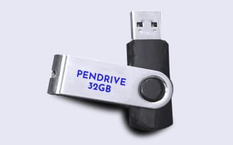 Pendrive Mockup PSD Template Design 59