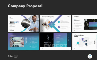 Digital Company Proposal Keynote Template