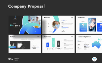 Modern Company Proposal Keynote Template