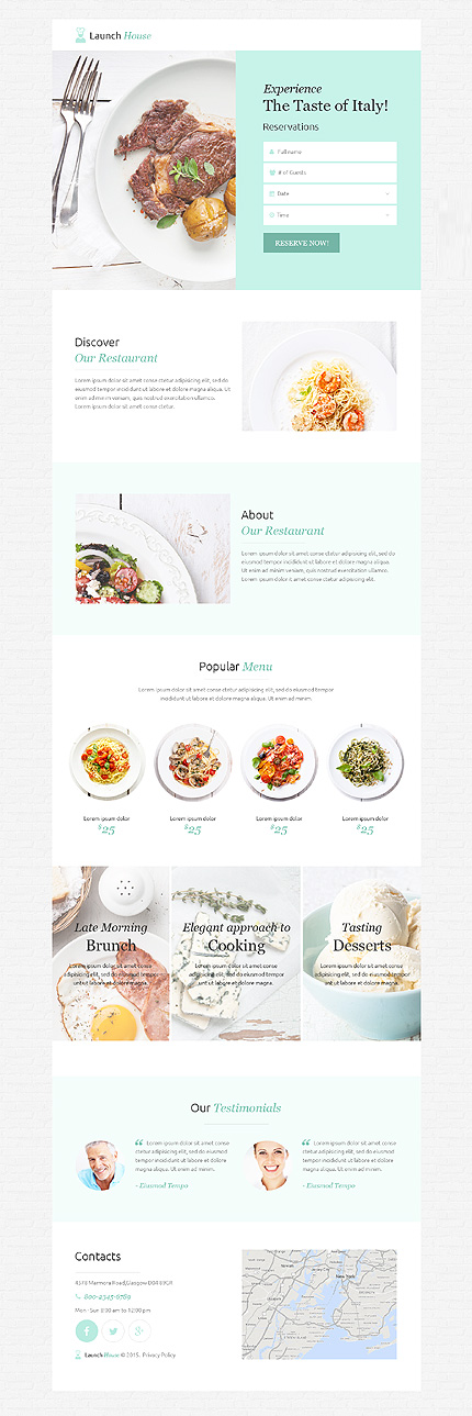 Unbounce Template Screenshot