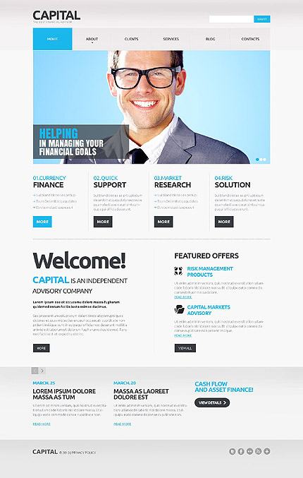 Joomla Main Page preview