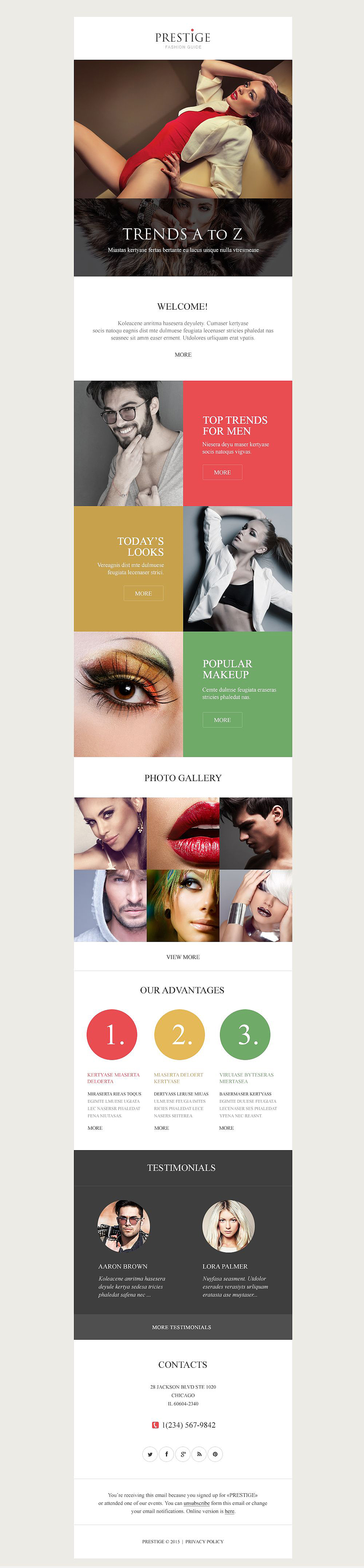 Fashion Responsive Newsletter Template New Screenshots BIG