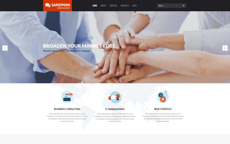 Sandman - Business Multipurpose Modern WordPress Elementor Theme WordPress Theme