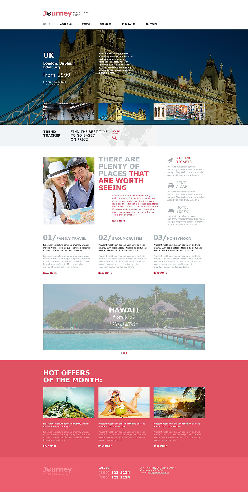 Travel Agency Muse Template New Screenshots BIG