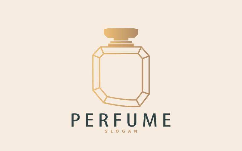 Luxury Cosmetic Spray Bottle Perfume Logo V5 Logo Template