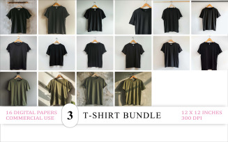 Realistic Hanger T-Shirt | Plain T-Shirt on Wall Hanger | Modern Apparel Display | Lifestyle Display