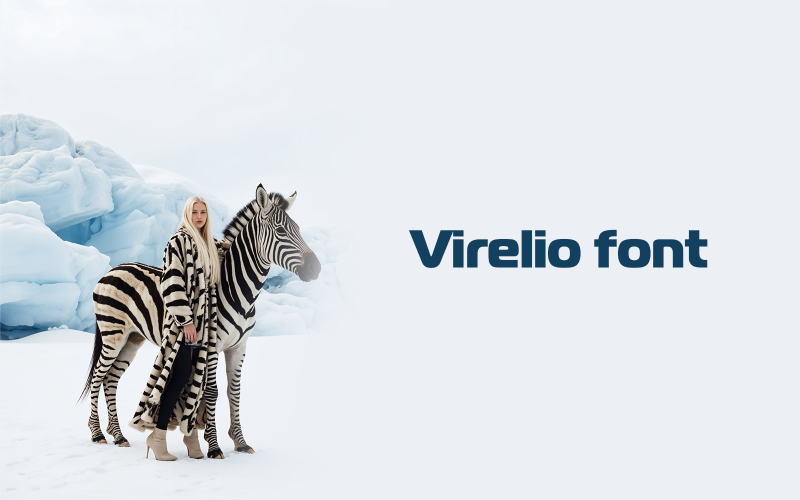 Virelio font-Roman-0112-25 Font