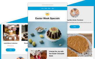 Easter Week Specials – Mailchimp Email Template 014