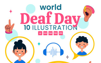 10 World Day of the Deaf Illustration