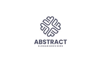 Line Art Abstract Logo Design