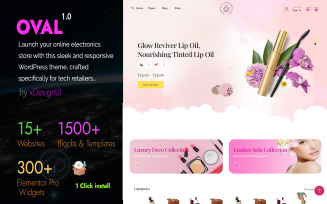 Oval - Modern Beauty Spa Store Woocommce WordPress Theme and Elementor Ready