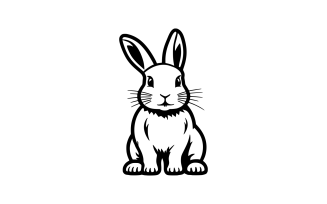 Rabbit Custom Design Logo Template
