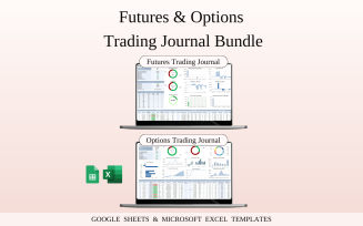Futures and Options Trading Bundle | Templates Spreadsheet for Google Sheets and Excel