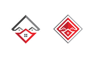 House Property concept icon logo template v.175