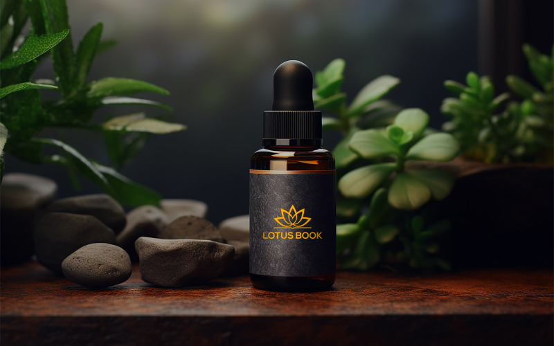 Bottle mockup design| realistic bottle mockup Product Mockup