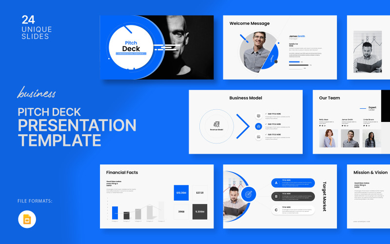 Creative Pitch Deck Google Slide Template
