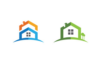 House Property concept icon logo template v.174
