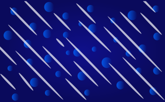 Raining Abstract Blue Background Design