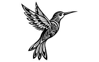 A bird vector art illustration with white background