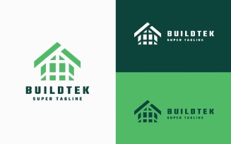 Buildtek - Modern Sustainable Construction & Home Logo
