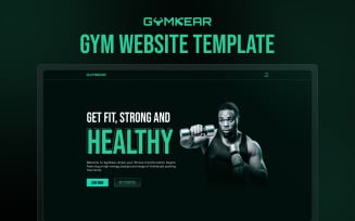 Gymkear - Best Gym Next.js Website Template