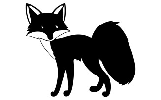 Wolf vector art illustration