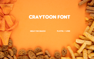 Craytoon font-Regular-0124-25