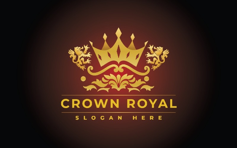 Crown Royal Emblem Logo Template