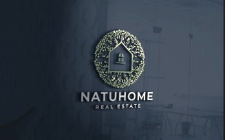 Nature Home Green House Logo