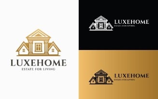 Premium Luxury Real Estate Logo