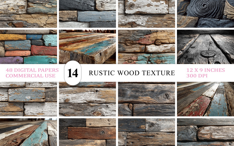 Rustic Junkyard Wood Textures | Distressed Reclaimed Wood Texture | Reclaimed Wood Surface Background