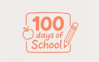 100 Days Of School PNG, Cute Apple And Pencil Digital Download, 100th Day Teacher Shirt, Classroom