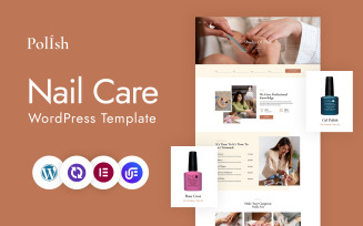 Polish – Nail Care And Polish WordPress CMS Elementor Template
