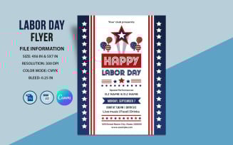 Printable Us Labor Day Event Flyer