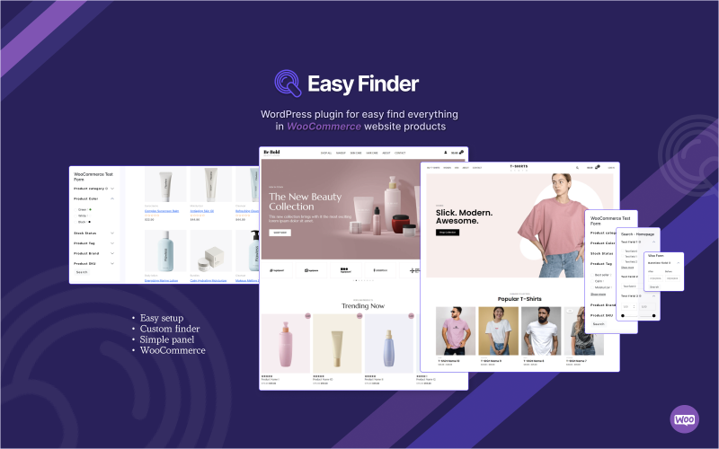 Easy Finder — Advanced Search Plugin for WordPress & WooCommerce WordPress Plugin