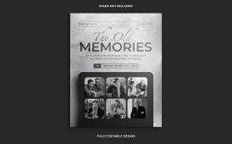 Memorial Tribute Social Media Template