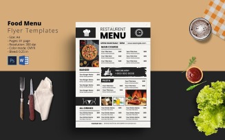 Restaurant Menu Template | Professional & Customizable
