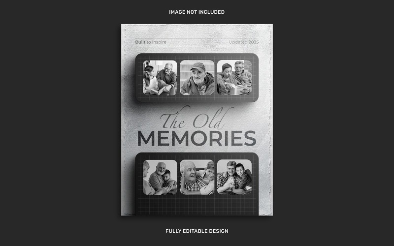 Vintage Memory Social Media Poster