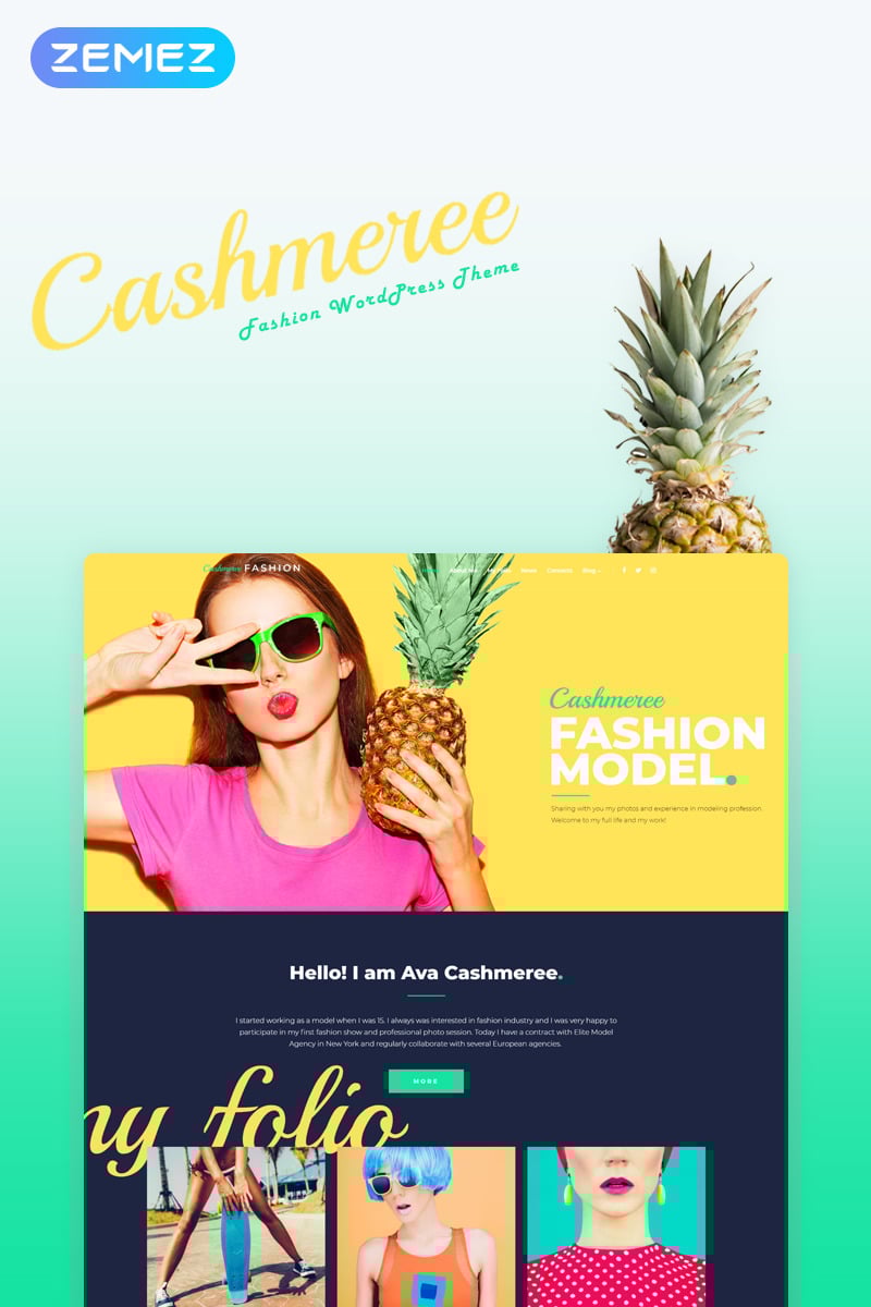 WordPress main photoshop screenshot