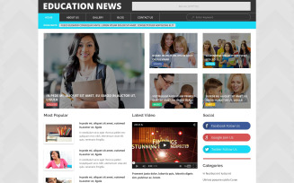 Education News WordPress Theme