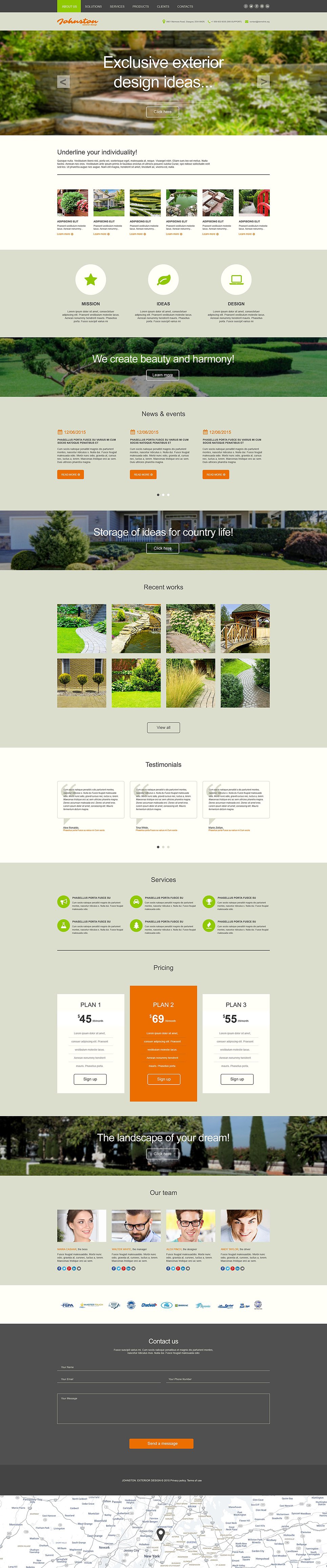 Exterior Design Muse Template New Screenshots BIG