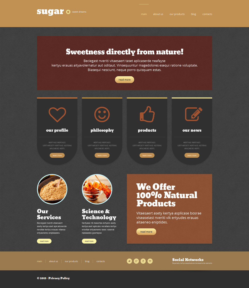 Food Store Responsive WordPress Theme New Screenshots BIG