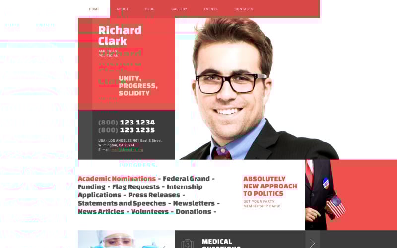 Politics WordPress Theme