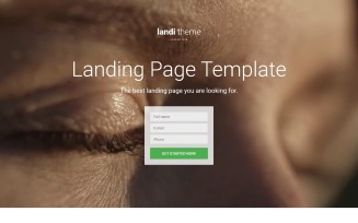 Web Development Responsive Landing Page Template