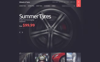 Wheels and Tyres PrestaShop Theme