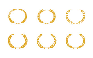 Agriculture Farm wheat rice vector illustration design v1.5