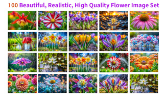 High Quality Flower Image Bundle
