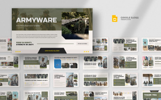 Armyware - Military & Army Google Slides Template