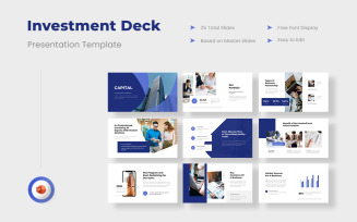 Capital - Investor Deck PowerPoint Presentation Template