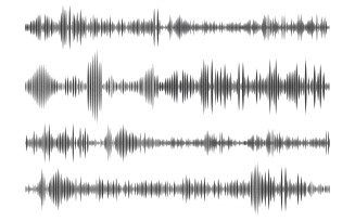 Music Sound Wave illustration design template v.2